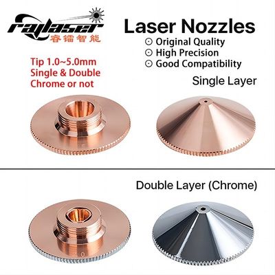 Хром/медь однослойный двойной слой лазерного волокна Precitec Raytools Нозджица вес KG 0,15 KG