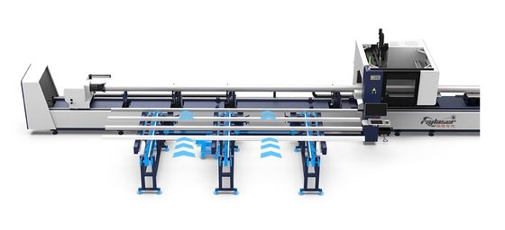 Усовершенствованная технология HIWIN Guiderail Tube Laser Cutting Machine с весом 2100 кг.