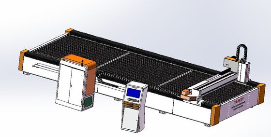 Прецизия Yaskawa сервомотор Cypcut Контрольный лист Металлические волоконные лазерные режущие машины