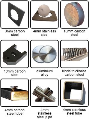 Прецизия Raytools Лазерная голова CNC волоконная лазерная режущая машина для металлических труб и пластины