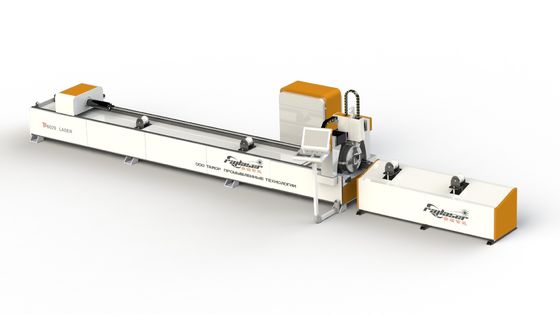 Машина для резки лазеров из волокон весом 2100 кг для пластины и труб MAX Raycus Laser Source