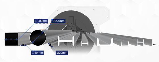 Dst Format Поддерживается OEM Настраиваемая CNC лазерная резка Автоматическое питание трубы Машины Стоимость трубы