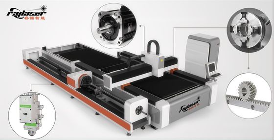 Ведущий дизайн CNC лазерная металлорежущая машина для пластины и труб масса 4500 кг
